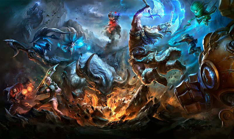 Illustration for article titled League Of Legends' Free "Art Book" Is Incredible